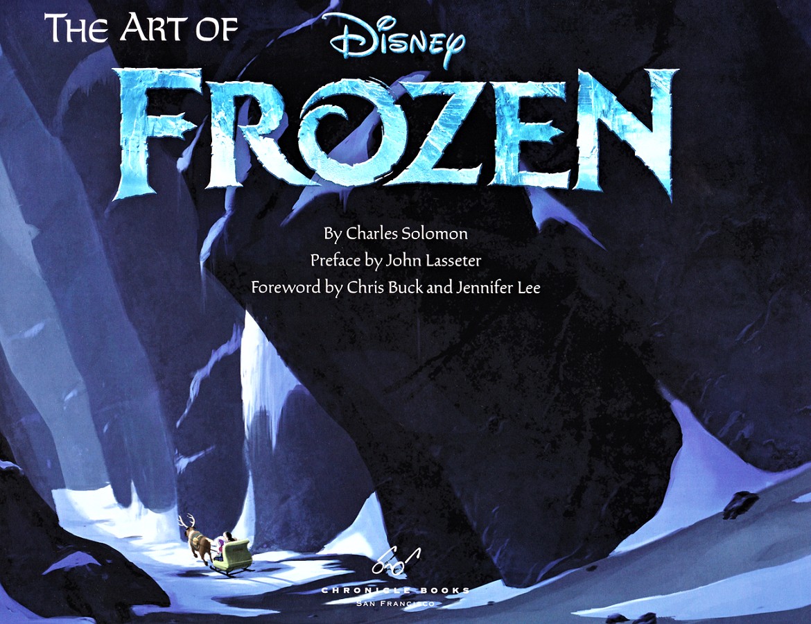 آرت بوک انیمیشن «یخ زده»