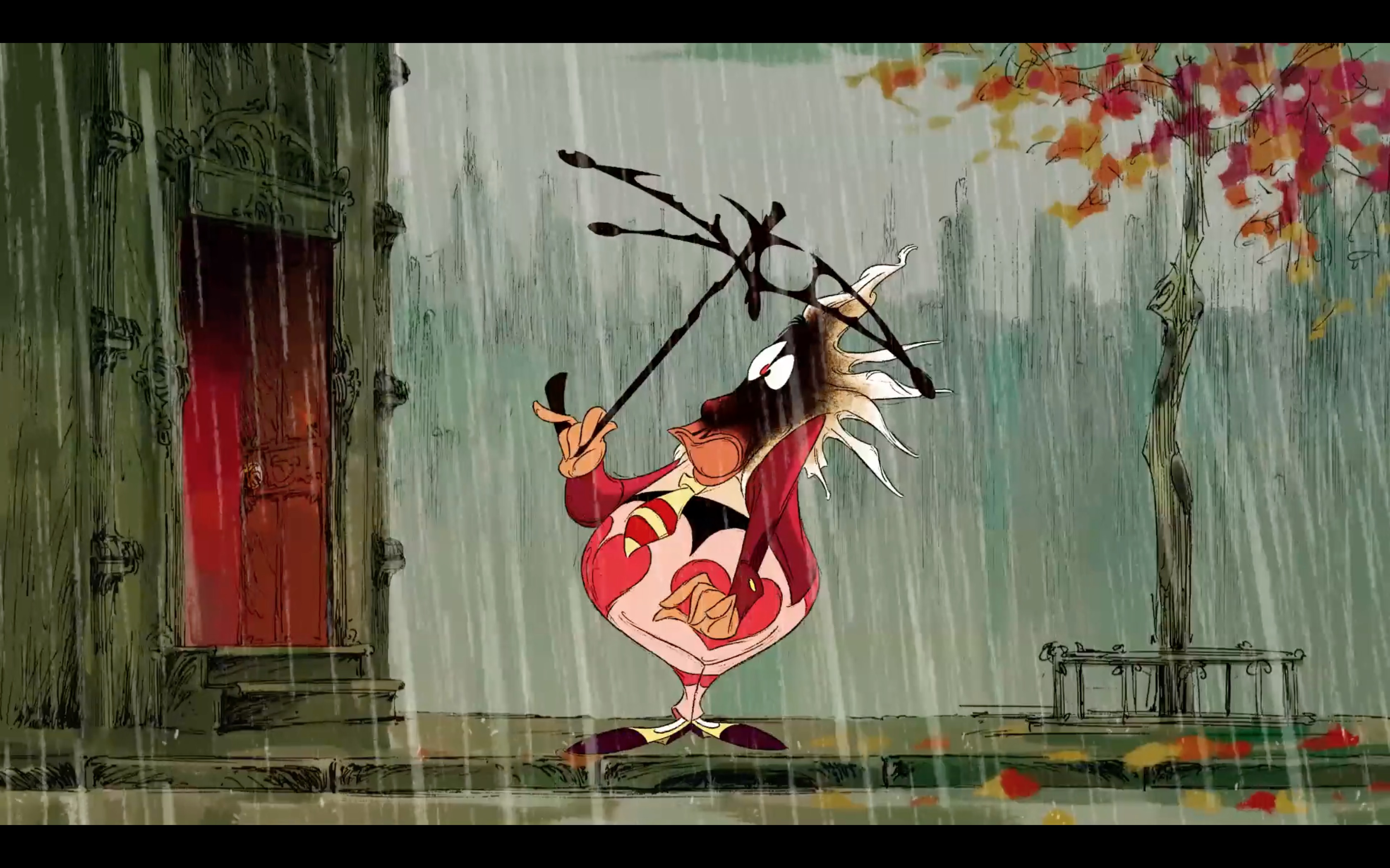 انیمیشن کوتاه بازرس و چتر