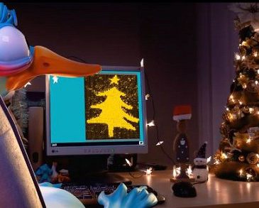 انیمیشن کوتاه «Gordon Goose: درخت کریسمس»